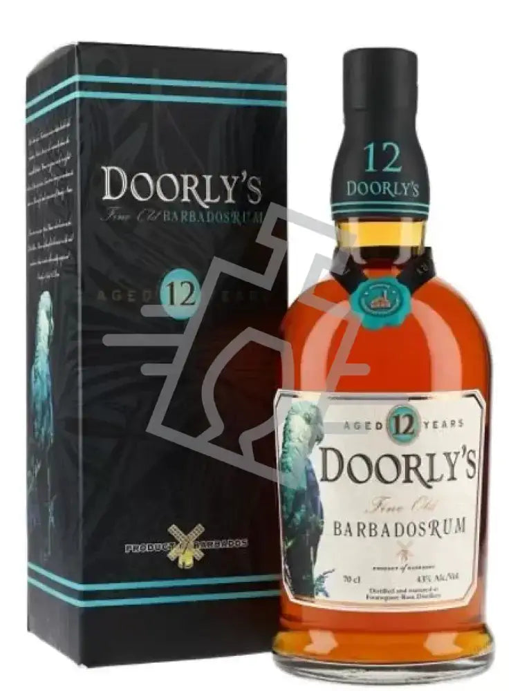 DOORLY'S Rum 12y 0,7l Barbados 43% DD.