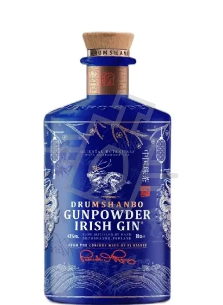 DRUMSHANBO GUNPOWDER Gin 0,7l Irish Dragon Edition 43% (kerámia üveg)