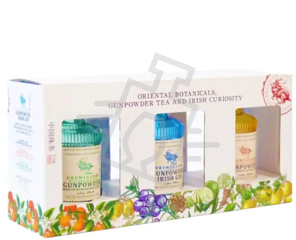 DRUMSHANBO GUNPOWDER Gin Mini Pack [0,05L*3|43% ] Gin