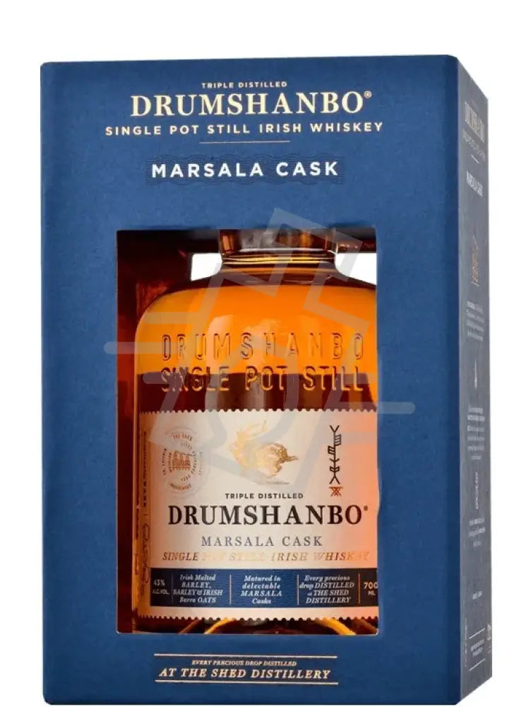 DRUMSHANBO Whisky 0,7l Marsala Cask Single Pot Still Irish 43% DD.