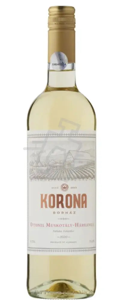 EGRI KORONA BORHÁZ Egri Ott.Muskotály Hárslevelű 2024. félé. [0,75L|12,5% ] Bor