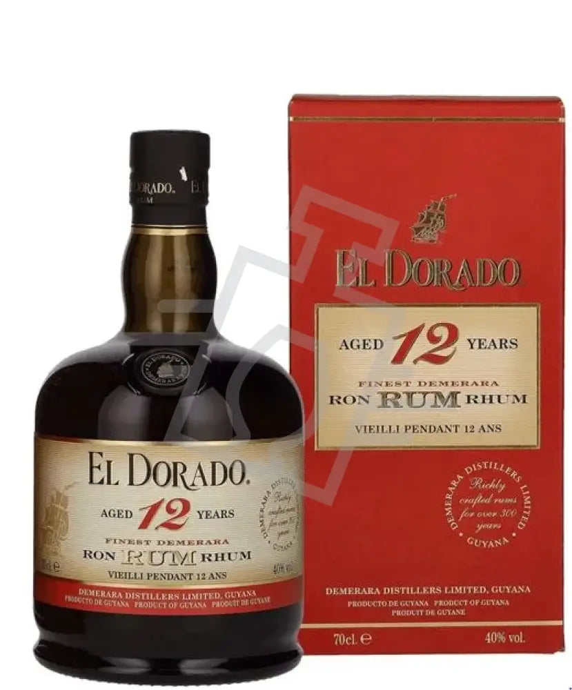 EL DORADO Rum 12y 0,7l 40% DD.