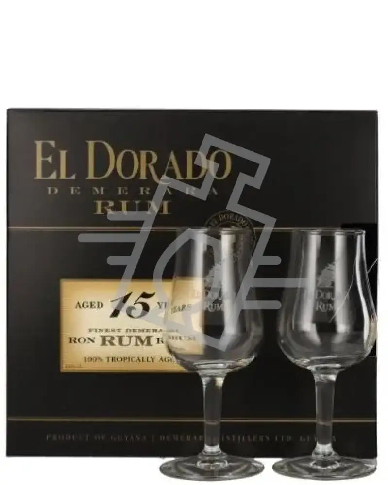 EL DORADO Rum 15y 0,7l Special Reserve 43% DD. + 2 pohár (Demerara)