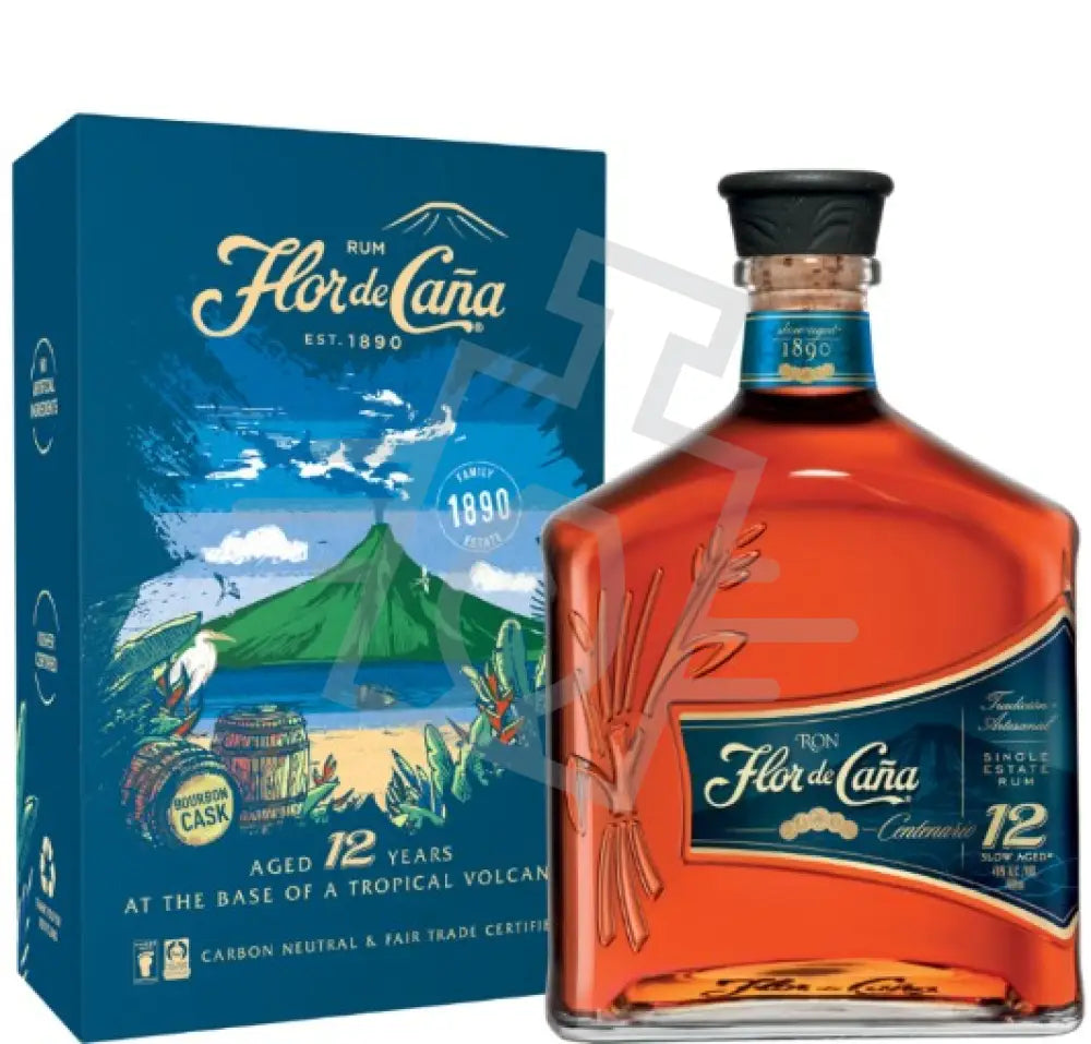 Flor de Cana 12 Years Centenario Rum DD. [0,7L|40% ] Rum