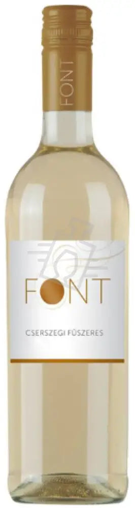Font Cserszegi Fűszeres /félédes/ [0,75L|2025] Bor