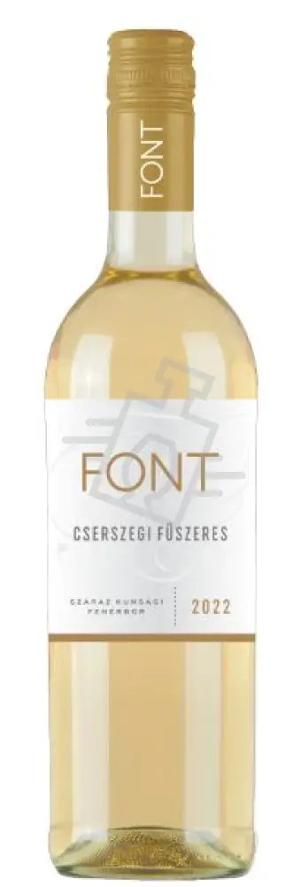Font Cserszegi Fűszeres /száraz/ [0,75L|2025] Bor