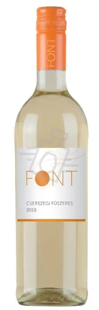 FONT Duna-Tisza közi Cserszegi Fűszeres 2023. 0,75l félédes