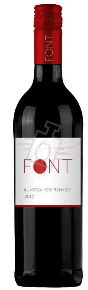 Font Kunsági Kékfrankos 2024. 0,75l száraz vörösbor