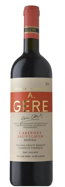 GERE A. Villányi Cabernet Sauvignon Barrique 2022. száraz [0,75L|14%]