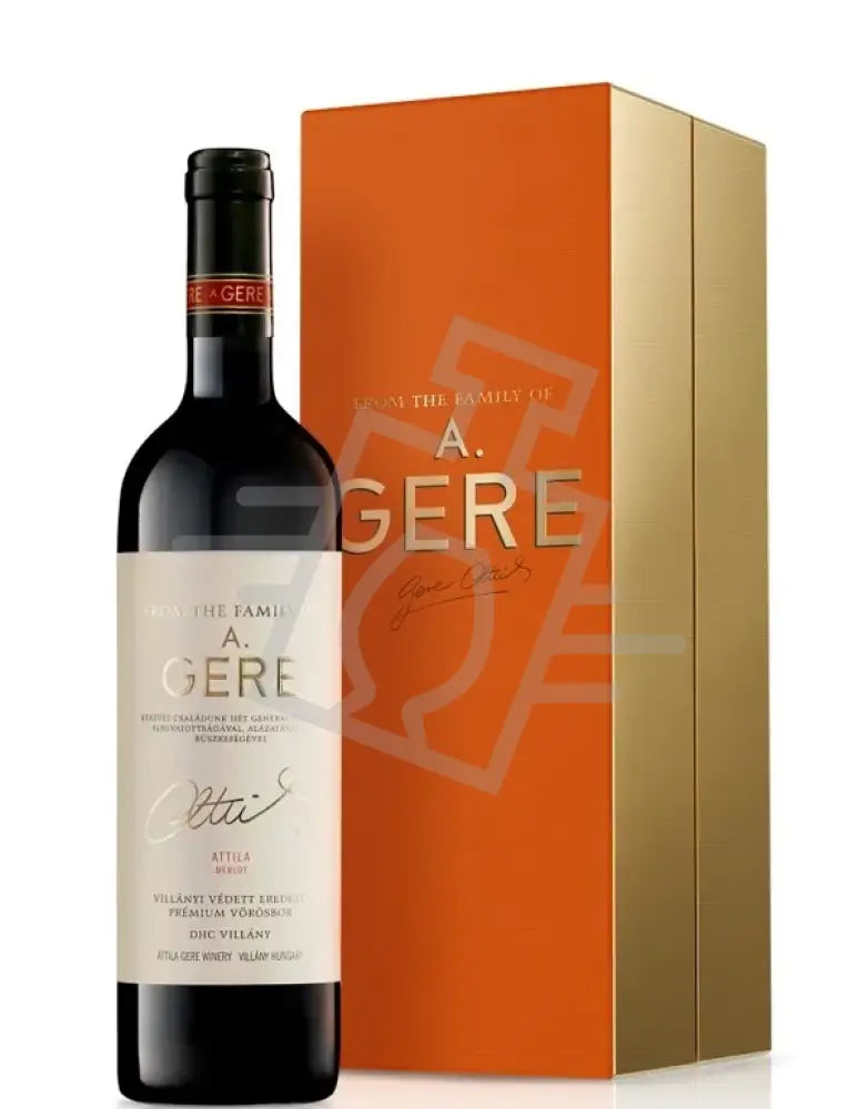 GERE A. Villányi Attila Merlot 2015. 0,75l száraz DD.
