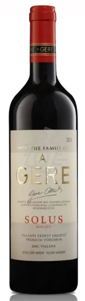 Gere A. Solus Merlot [0,75L|2022] Bor