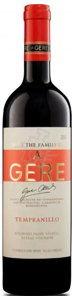 Gere A. Tempranillo [0,75L|2022] Bor