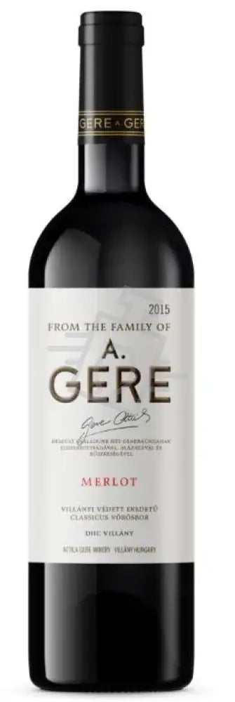 GERE A. Villányi Merlot 2019. 0,75l száraz