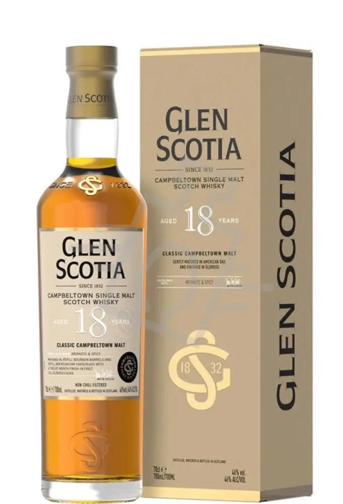 Glen Scotia 18 Years Classic Campbeltown Whisky DD. [0,7L|46% ] Whisky