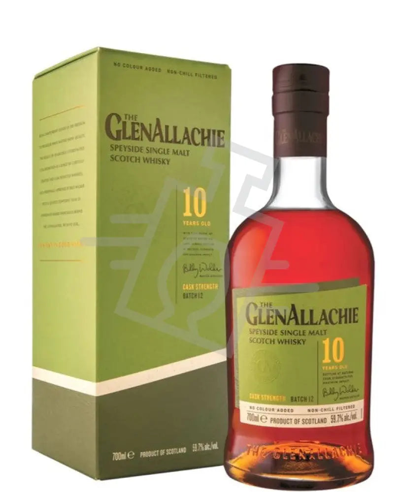 Glenallachie 10 Years Cask Strength Batch 12 Speyside SWhisky DD. [0,7L|59,7% ] Whisky