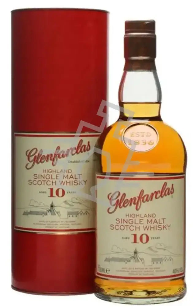 GLENFARCLAS Whisky 10y 0,7l Highland Single Malt Scotch 40% DD.
