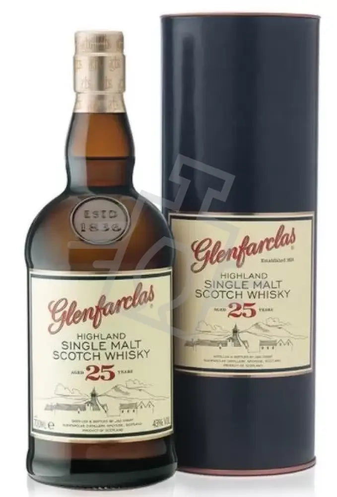 GLENFARCLAS Whisky 25y 0,7l Highland Single Malt Scotch 43% DD.