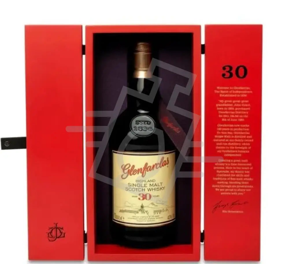 GLENFARCLAS Whisky 30y 0,7l Warehouse Edition Highland Single M. 43% FADD.