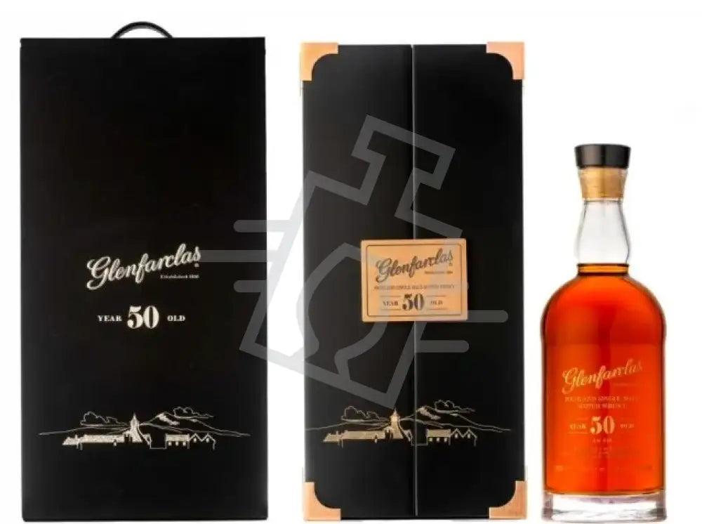 GLENFARCLAS Whisky 50y 0,7l Highland Single Malt Scotch 50% DD.