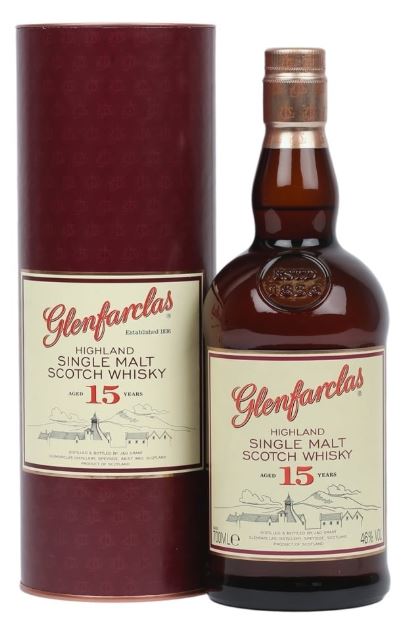 GLENFARCLAS Whisky 15y Highland S.M.S [0,7L|46%] DD.