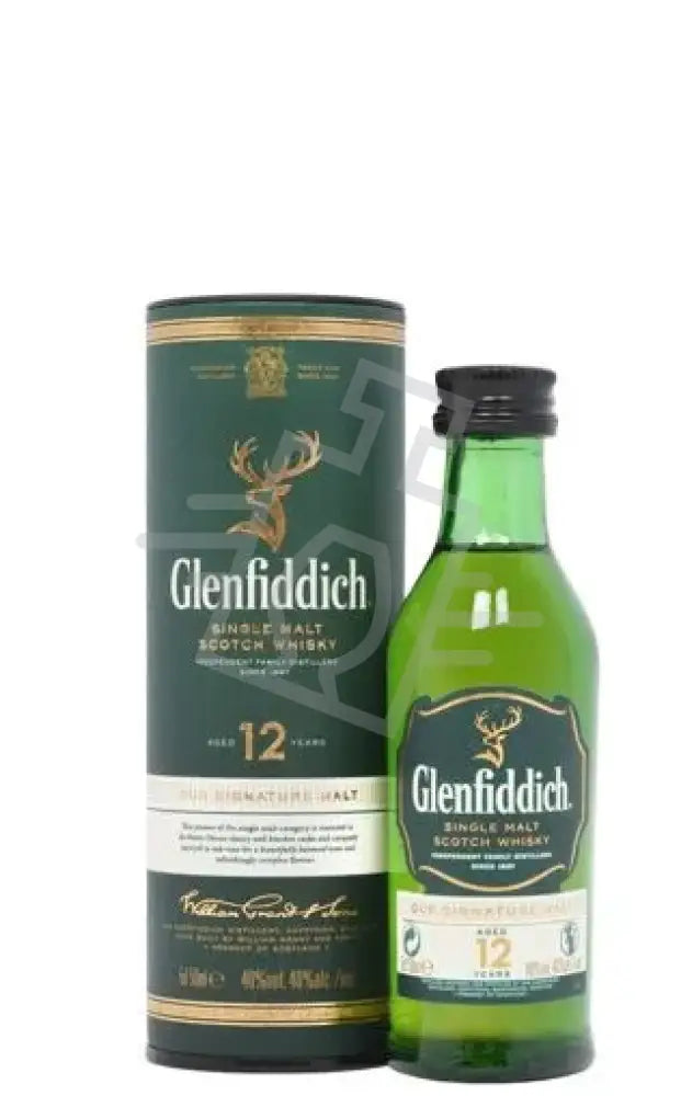 GLENFIDDICH Whisky 12y 0,05l 40% DD.