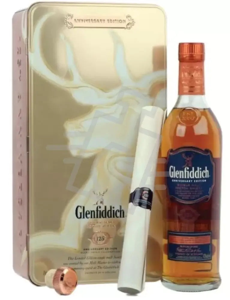 GLENFIDDICH Whisky Anniversary Edition 0,7l 125 Limited Edition 43% FÉMDD.