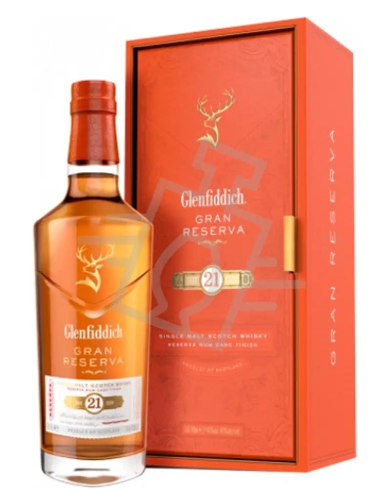 Glenfiddich 21 Years Gran Reserva Rum Cask Finish Whisky DD. [0,7L|40% ] Whisky