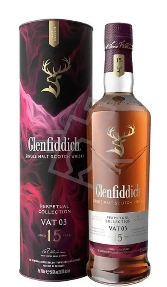 GLENFIDDICH Whisky Perpetual Collection VAT 3 15y 0,7l 50,2% DD.