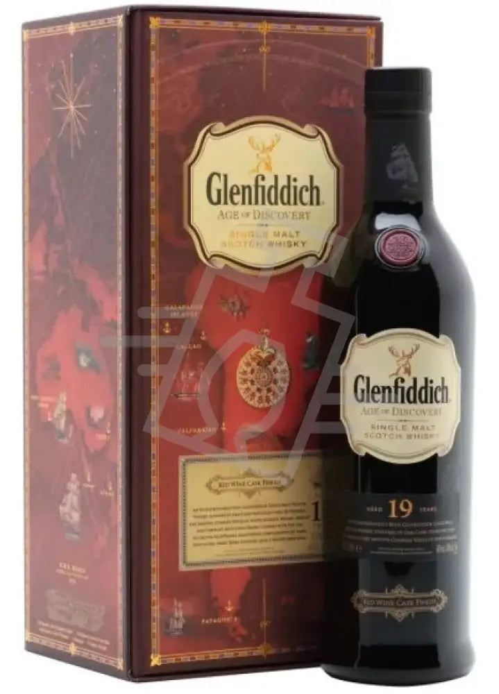 GLENFIDDICH Whisky 19y 0,7l Age of Discovery Red Wine Cask Finish 40% DD.