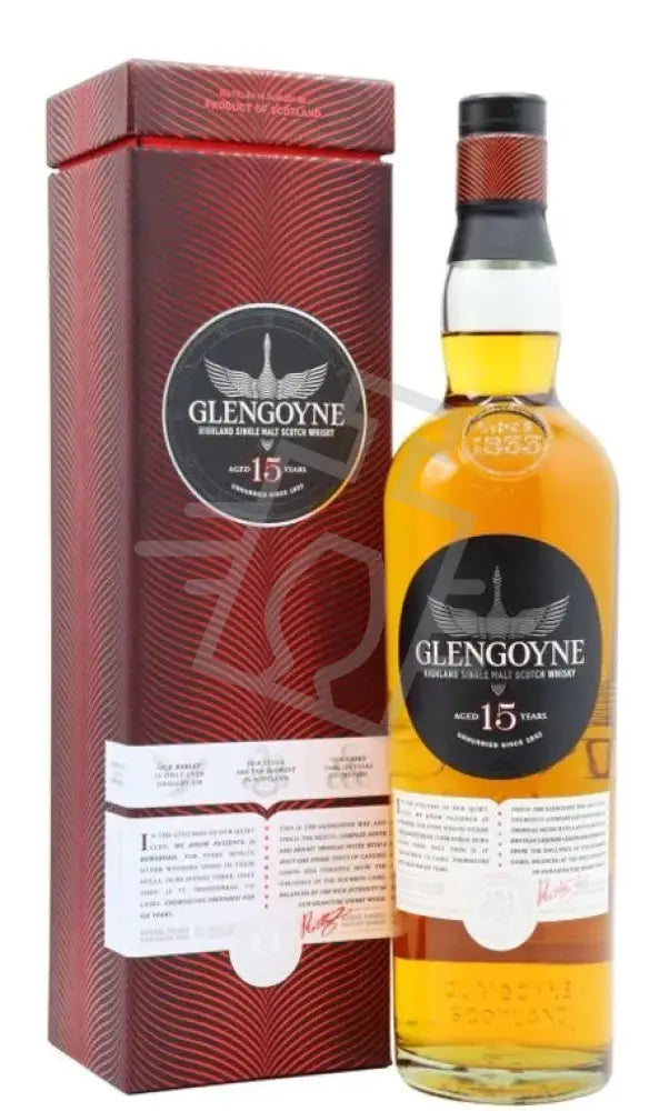 GLENGOYNE Whisky 15y 0,7l Single Malt Scotch 43% DD.