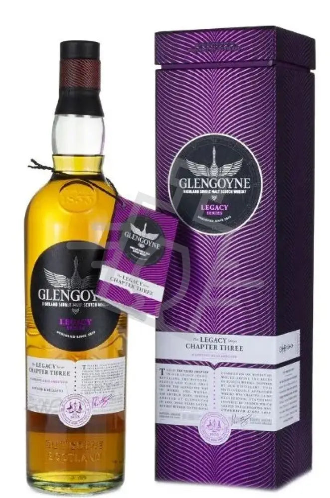 GLENGOYNE Whisky 0,7l Legancy Chapter Three Single Malt Scotch 48% DD.