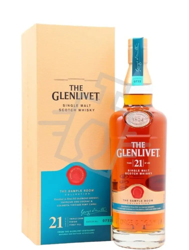 Glenlivet 21 Years The Sample Room Collection Whisky DD. [0,7L|43% ] - Whisky