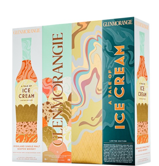 GLENMORANGIE Whisky A Tale of Ice Cream Limited Ed. S.M.S. [0,7L|46%] DD.