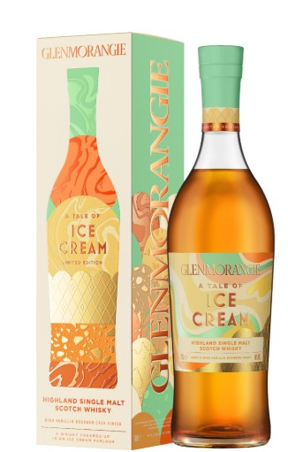 GLENMORANGIE Whisky A Tale of Ice Cream Limited Ed. S.M.S. [0,7L|46%] DD.