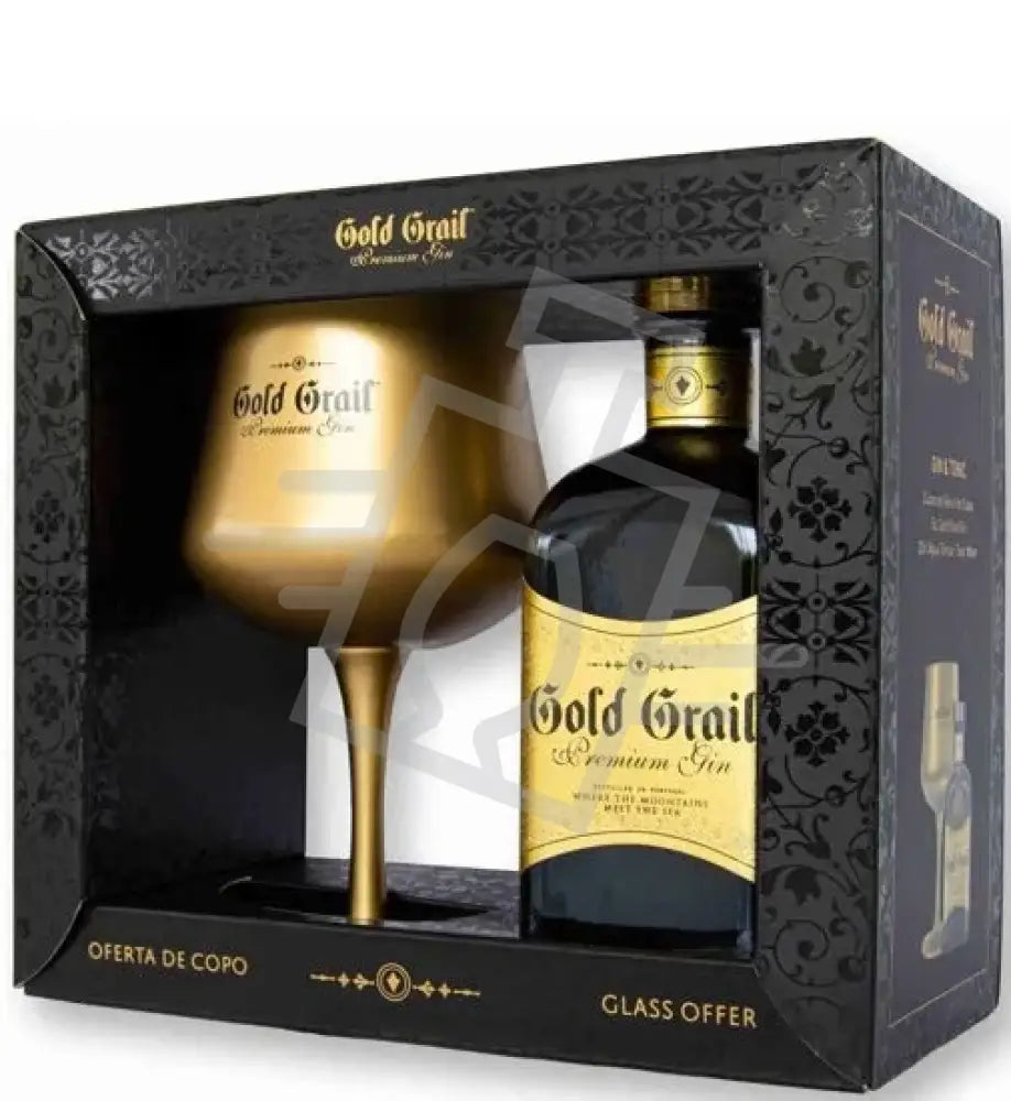 GOLD GRAIL Gin 0,5l 42% DD. + pohár
