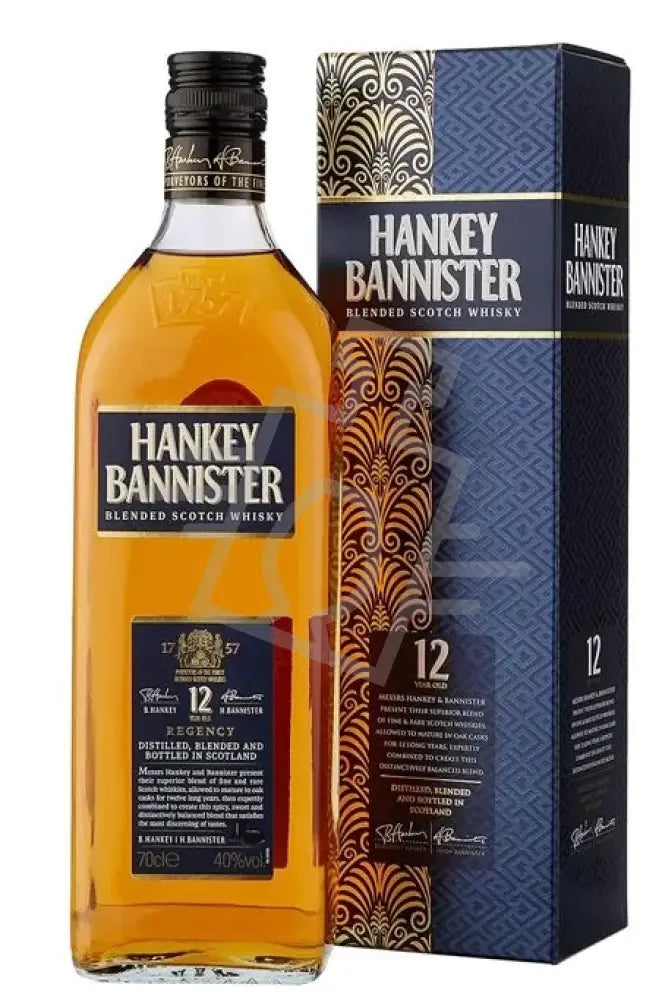HANKEY BANNISTER Whisky 12y 0,7l Blended Scotch 40% DD.