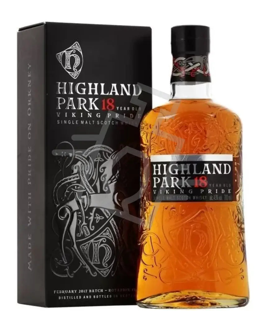 HIGHLAND PARK Whisky 18y 0,7l Viking Pride Single Malt Scotch 40% DD.