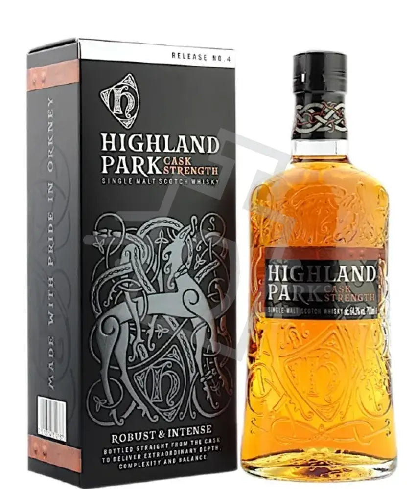 HIGHLAND PARK Whisky Cask Strength 0,7l Release No.4 S.M.S. 64,3% DD.
