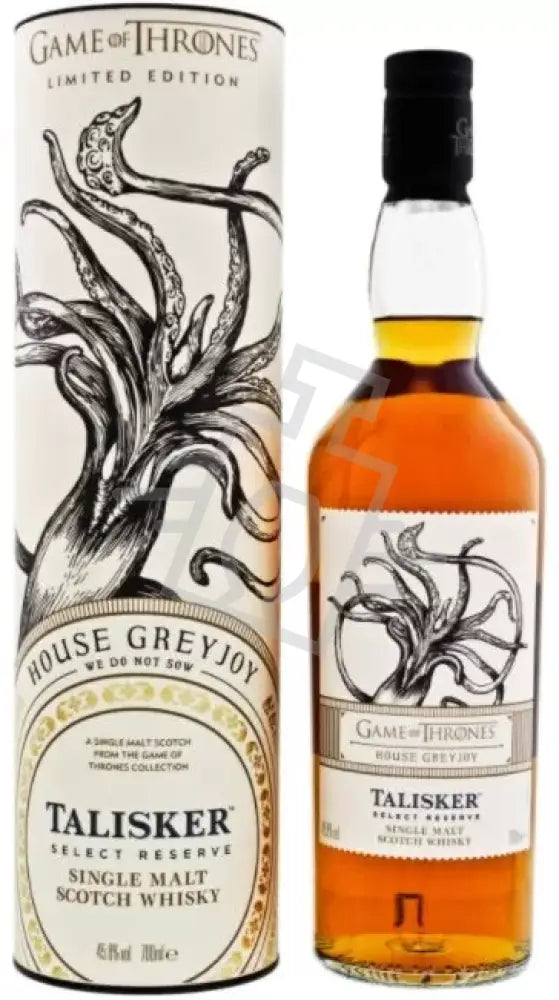 TALISKER Whisky Select Reserve 0,7l 45,8% DD. Game of Thrones Limited Edt.