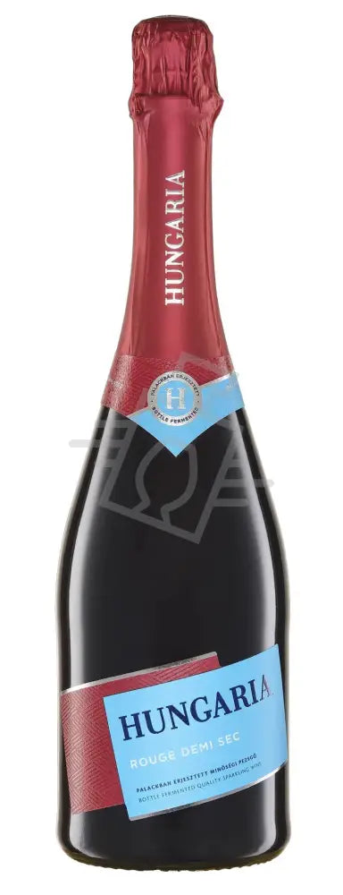 HUNGÁRIA Pezsgő Rouge Demi Sec [0,75L|12% ] - Pezsgő habzóbor