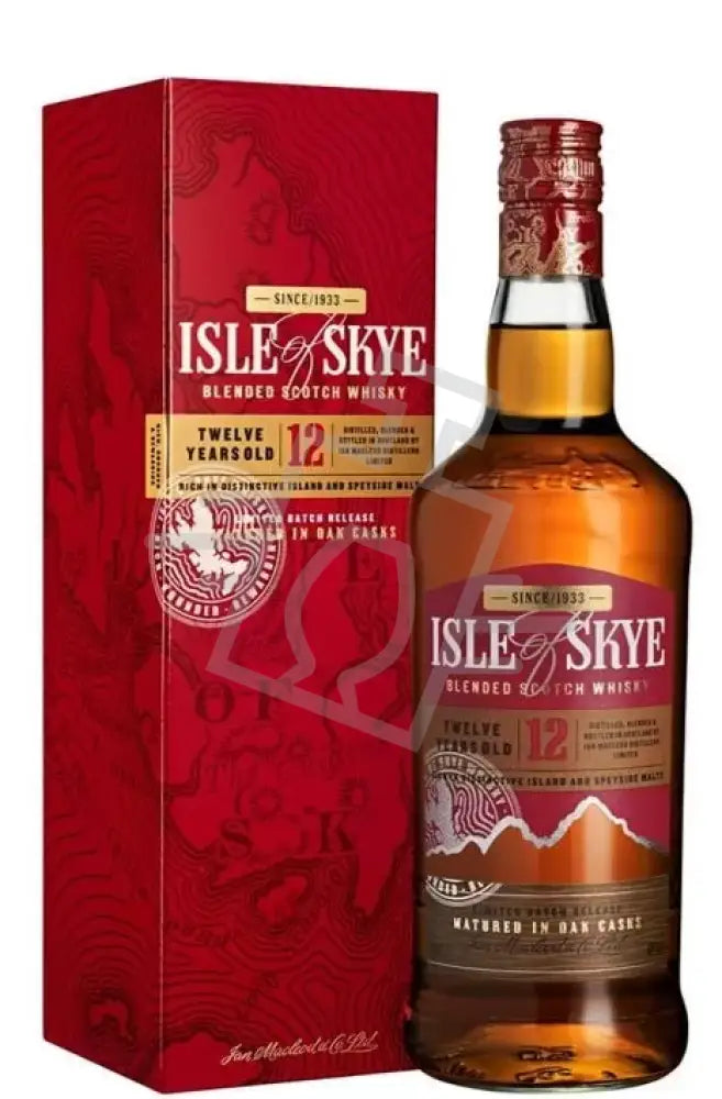 ISLE OF SKYE Whisky 12y 0,7l Blended Scotch 40% DD.