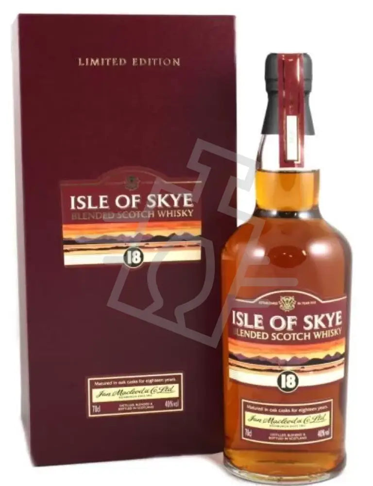 ISLE OF SKYE Whisky 18y 0,7l Limited Edition Blended Scotch 0,7l 40% DD.