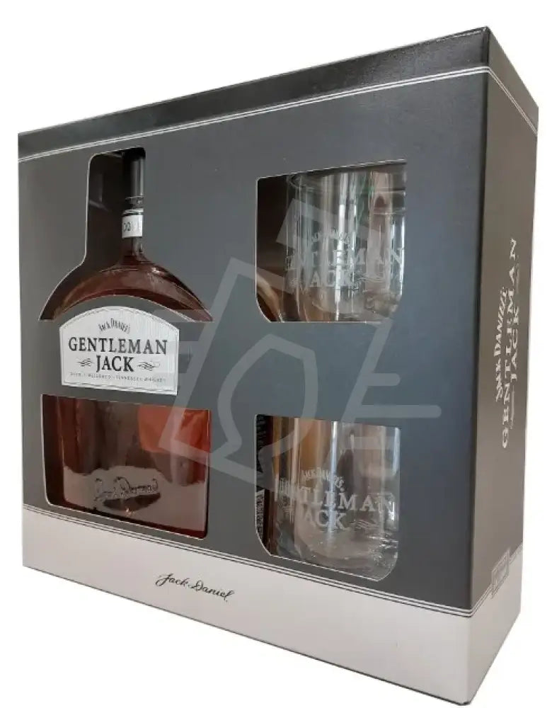 JACK DANIEL'S Whisky Gentleman Jack 0,7l Tennessee 40% DD. + 2 pohár