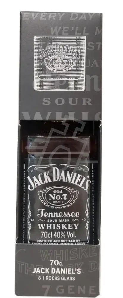 JACK DANIEL'S Whisky 0,7l 40% DD. + 1 pohár