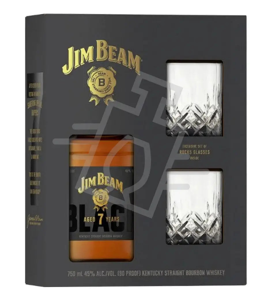 Jim Beam 7 Years Whiskey DD. [0,7L|45% ] + 2 pohár Whisky