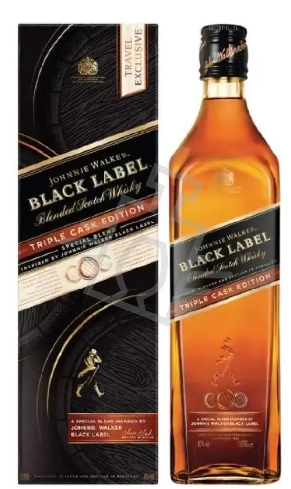 JOHNNIE WALKER Whisky Black L. 1,0l Triple Cask Edition 40% DD.