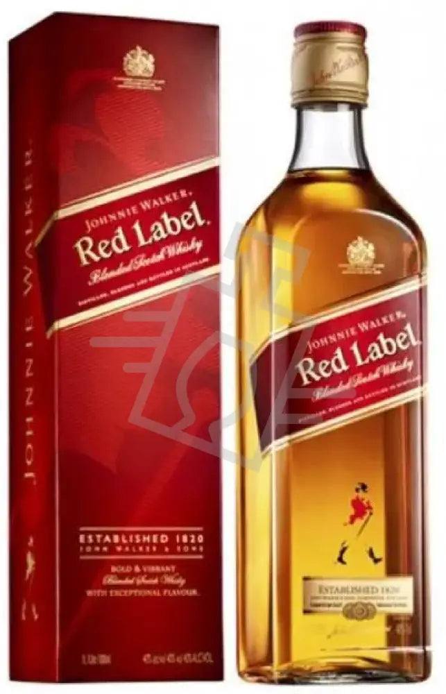 JOHNNIE WALKER Whisky Red L. 1,0l 40% DD.