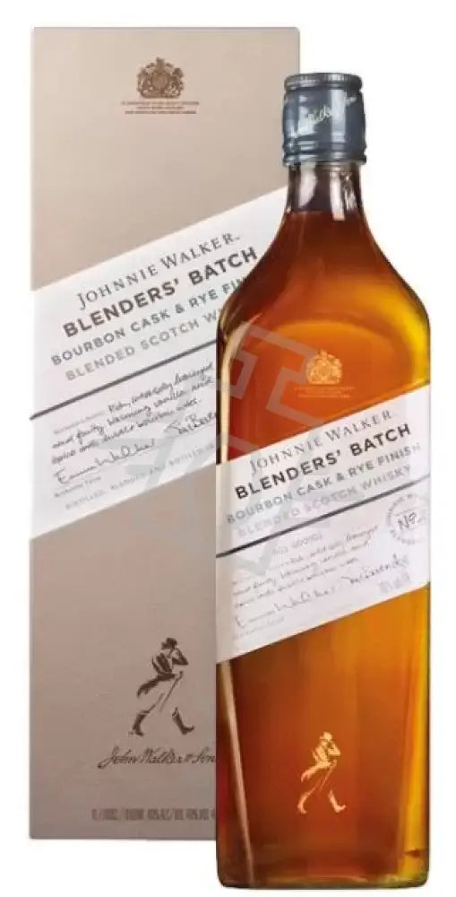 JOHNNIE WALKER Whisky 1,0l Bourbon Cask & Rye Finish Blended S. 40% DD.