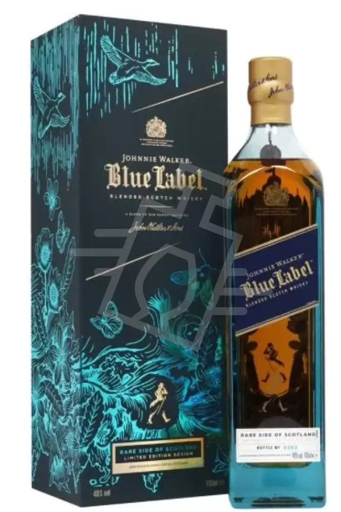 JOHNNIE WALKER Whisky Blue L. 0,7l 40% DD. Rare Side of Scotland Lim.Ed.