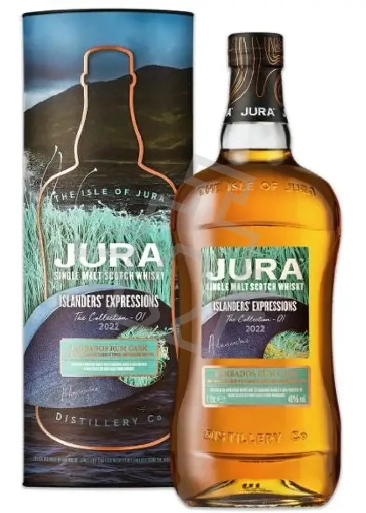 JURA Whisky 1,0l Islander's Expressions Coll.01 Barbados Rum Cask 40% DD.